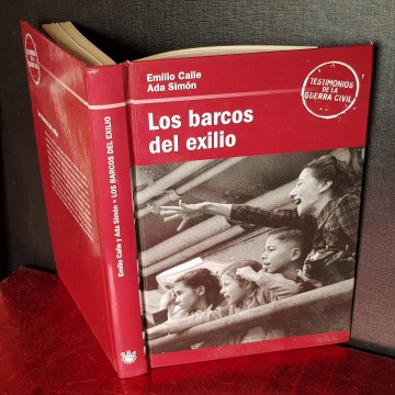 Libros guerra civil española exiliados republicanos barcos librería