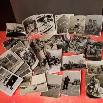 Lote fotografías antiguas domesticas familiares años 50 60.