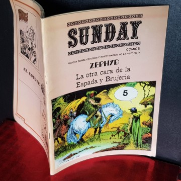 Sunday cómics, 5. doc savage Zephyd, austin brigs revista analisis