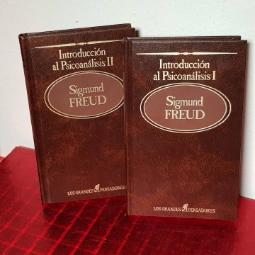 Introducción al psicoanálisis, Sigmund Freud 2 volumenes sarpe libros