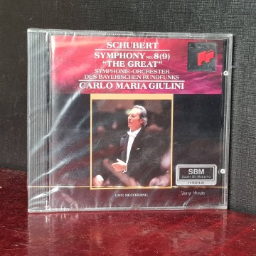 franz schubert the great sinfonia 8 carlo maria giulini cd nuevo