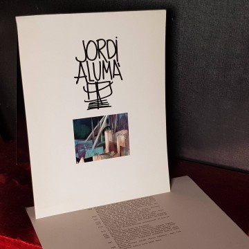 LES TOITS DE PARIS, JORDI ALUMÀ. exposición arte pintura catalogos
