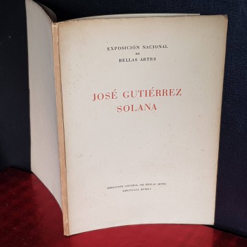 catalogos de pintura antiguos descatalogados JOSE GUITIERREZ SOLANA.