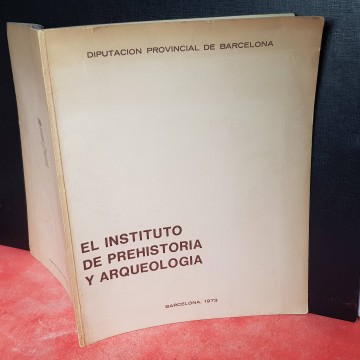EL INSTITUTO DE PREHISTORIA Y ARQUEOLOGÍA libros arqueología antiguos