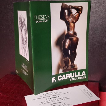 FRANCESC CARULLA I SERRA escultures cataleg art llibre exposició