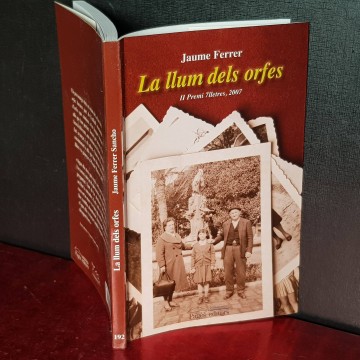LA LLUM DELS ORFES, JAUME FERRER novel.la en catala llibreria online