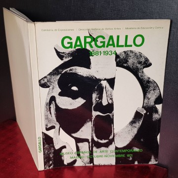 pablo gargallo catalogo escultura exposición libro de arte 1971