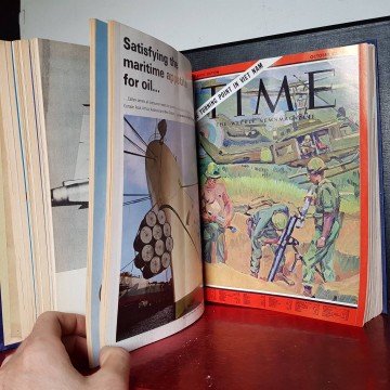 Lote revistas Time 1965 en inglés