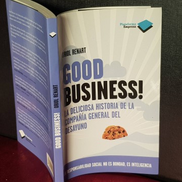 Gestión empresa libros autoayuda GOOD BUSINESS, ORIOL RENART.
