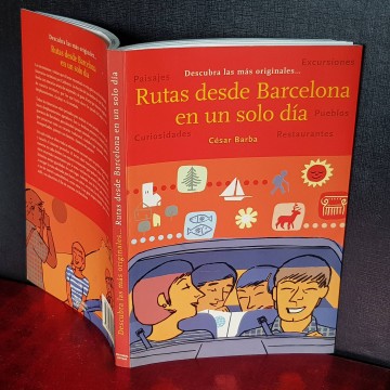 Rutas desde barcelona en coche guía turística libro itinerarios BCN