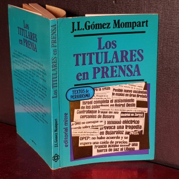 manual periodismo LOS TITULARES EN PRENSA, J.L. GÓMEZ MOMPART.