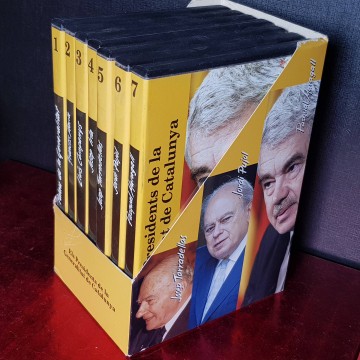 ELS PRESIDENTS DE LA GENERALITAT DE CATALUNYA, DVD 7 dvds serie tv3