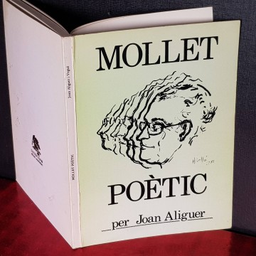 MOLLET POÈTIC, JOAN ALIGUER (FIRMAT) llibre poesia en catala