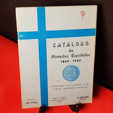 Catálogo de monedas españolas 1869 1969