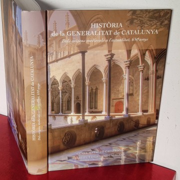 HISTÒRIA DE LA GENERALITAT DE CATALUNYA llibre tapa dura en catala