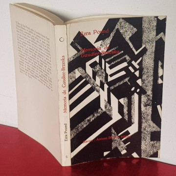 MEMORIA DE HENRI GAUDIER BRZESKA, EZRA POUND. vorticismo libro arte