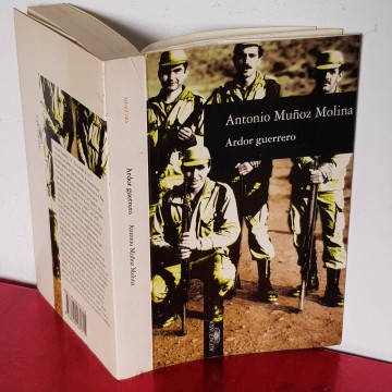 ARDOR GUERRERO, ANTONIO MUÑOZ MOLINA (FIRMADO). autografo libro firma
