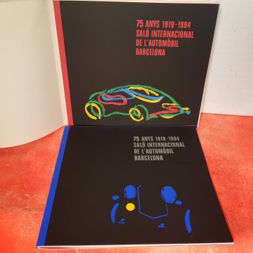 75 ANYS SALÓ INTERNACIONAL DEL AUTOMÓVIL BARCELONA. llibre libro