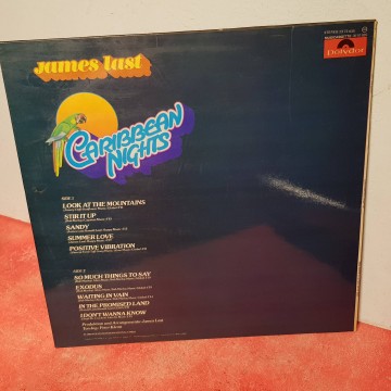 CARIBBEAN NIGHTS, JAMES LAST, VINILO LP instrumental reggae caribeña