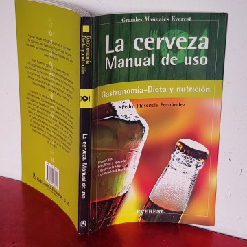 LA CERVEZA, MANUAL DE USO libro gastronomía libros recetas cerveza