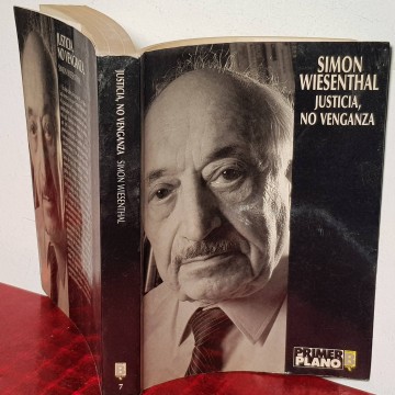 JUSTICIA, NO VENGANZA, SIMON WIESENTHAL cazanazis libro nazismo