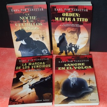 NOVELAS BÉLICAS  Guerra mundial DE KARL VON VEREITER alabar