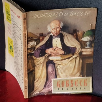 GOBSECK EL ÁVARO, HONORÉ DE BALZAC. novelas antiguas literatura online