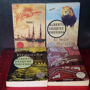 Lote novelas alberto vazquez figueroa aventuras segunda mano libros