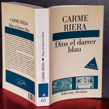 DINS EL DARRER BLAU, CARME RIERA novel.les barates en catala llibreria