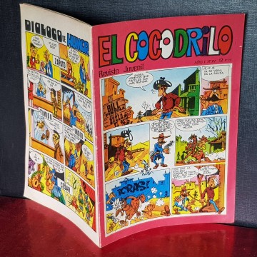 el cocodrilo revista juvenil 4 cómics antiguos años 70 raros