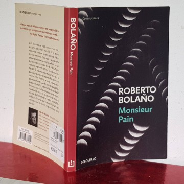 MONSIEUR PAIN, ROBERTO BOLAÑO novela libro libreria online