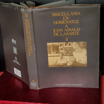 MISCEL-LÀNIA EN HOMENATGE A JOAN AINAUD DE LASARTE II llibre art