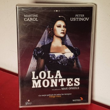Lola Montes, DVD nuevo precintado max ophuls comprar nueva precintada