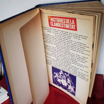 HISTÒRIES DE LA CLANDESTINITAT.lluita antifranquista llibre historia