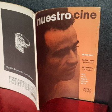 NUESTRO CINE, 37 revista cinematografica años 60 revistas antiguas