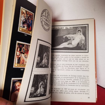 PINACOTECA DEL FILATELISTA 2, PINTORES ESPAÑOLES libros filatelia