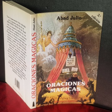 ORACIONES MÁGICAS, ABAD JULIO conjuros mágicos libro raro esoterico