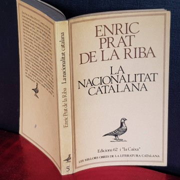 LA NACIONALITAT CATALANA, ENRIC PRAT DE LA RIBA. llibre en català,