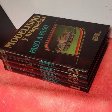 MODELISMO Y MAQUETAS PASO A PASO encoclopedia manual hobby libros
