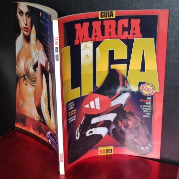 GUÍA MARCA LIGA 98-99 guías de futbol antiguas libreria