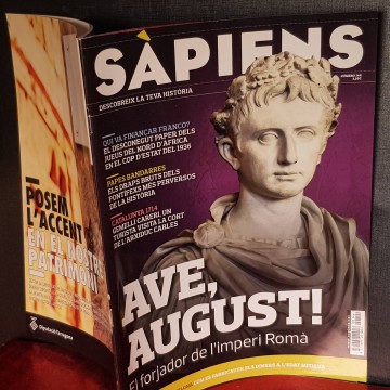 SÀPIENS, 144. cèsar august revista en catala historia
