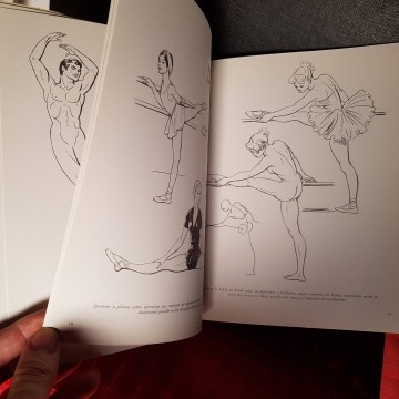 EMILIO FREIXAS DIBUJANDO BALLET,  manual dibujo libro libros manuales
