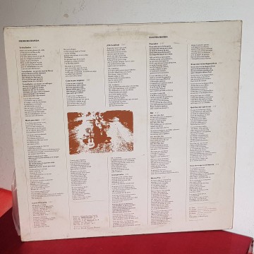 AMB SOS PEUS EN TERRA, TONI MORLÀ VINILO LP, rar vinil catala mallorca