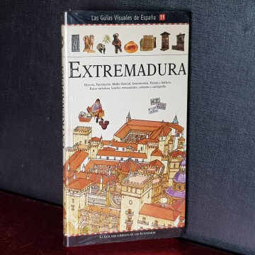 EXTREMADURA, LAS GUÍAS VISUALES DE ESPAÑA, 11 libro viajes