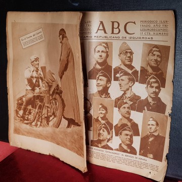 ABC, 2 NOVIEMBRE 1936 guerra civil española brigadas internacionales