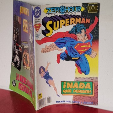 SUPERMAN, NÚMERO EXTRA, HORA CERO, NADA QUE PERDER!.