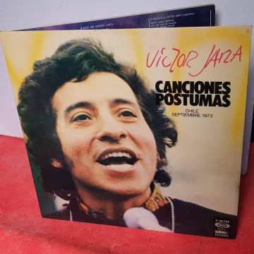 CANCIONES POSTUMAS, VÍCTOR JARA, VINILO LP.