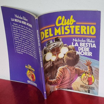LA BESTIA DEBE MORIR, NICHOLAS BLAKE, CLUB DEL MISTERIO, 8.
