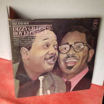 DIZZY GILLESPIE ROY ELDRIDGE, DOBLE VINILO LP rareza jazz