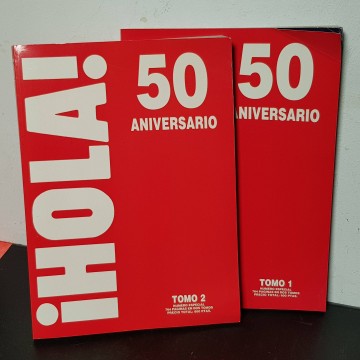 ¡HOLA! 50 ANIVERSARIO número extraordinario revistas del corazón